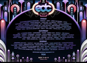 EDC Day 3 Wristbands (Sunday) 