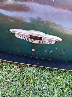 Old Chev Trunk. 1953. 54
