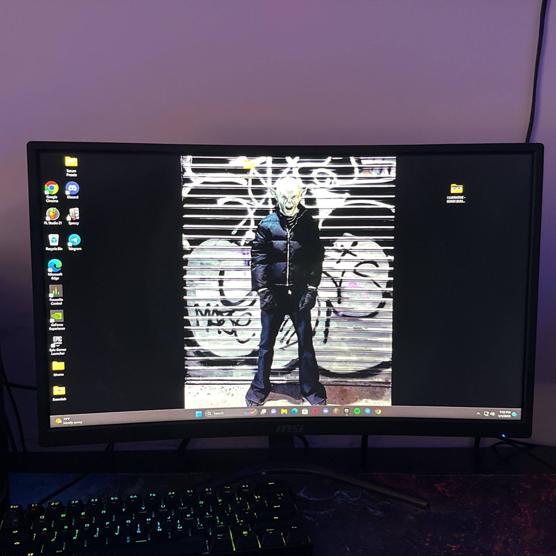 Curved Msi Monitor