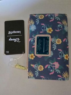 Loungefly Disney Stitch Floral Wallet