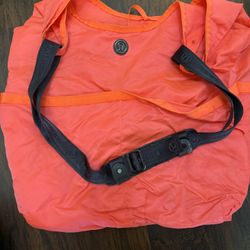 Lululemon You Did It For Savasana Large Neon Pink Gym Bag Satchel Tote
