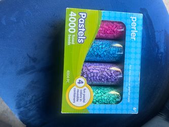 Perler Pastels 4000 Fused Beads Set