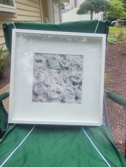 White Flwers Pictures Frames 2 Of The Same For 20
