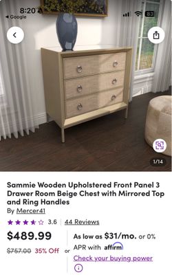 Chest with 3 drawers