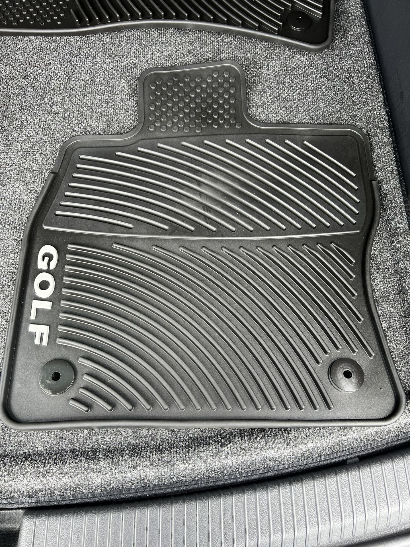 MK7 Golf Rubber Floor Mats