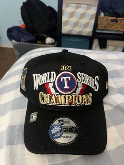 New Era Texas Rangers 2023 World Series Champions Locker Room 9FORTY adjustable hat