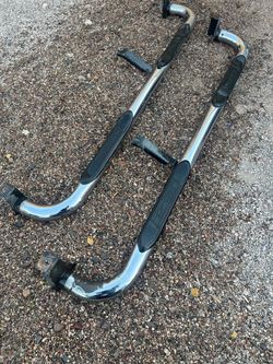 Tahoe side steps Yukon 03 running boards