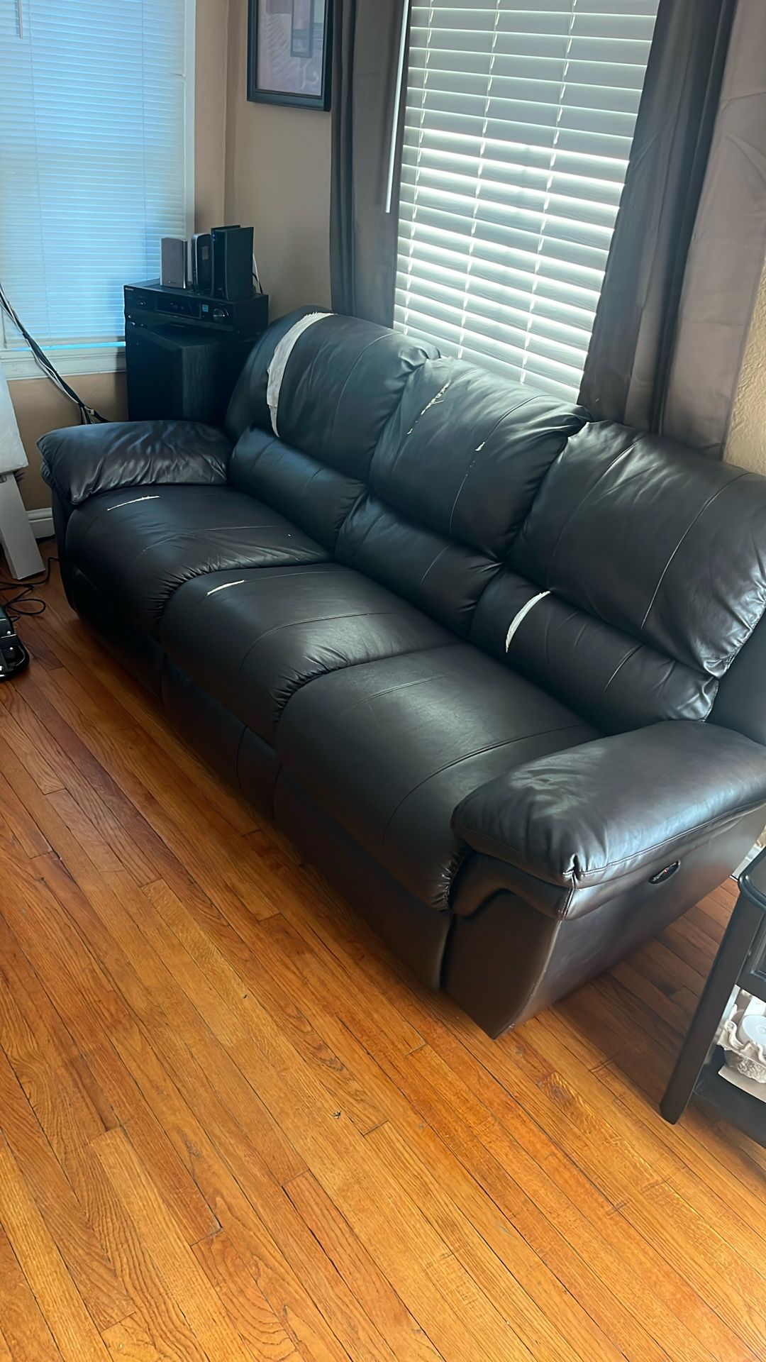 Reclining sofa and chair