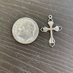 925 Sterling Silver Pendant Cross