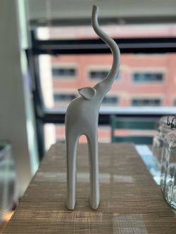 Elephant Ceramic Decorative Piece