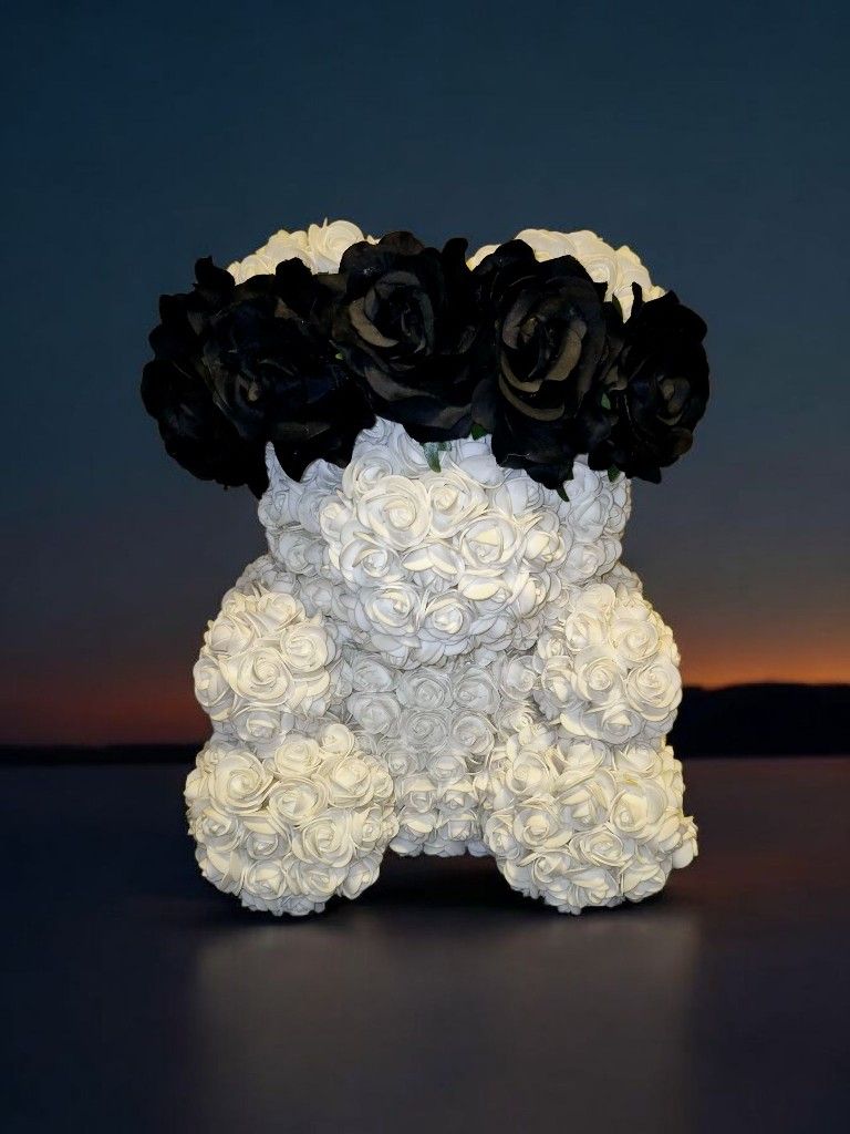 Large Rose Bear 