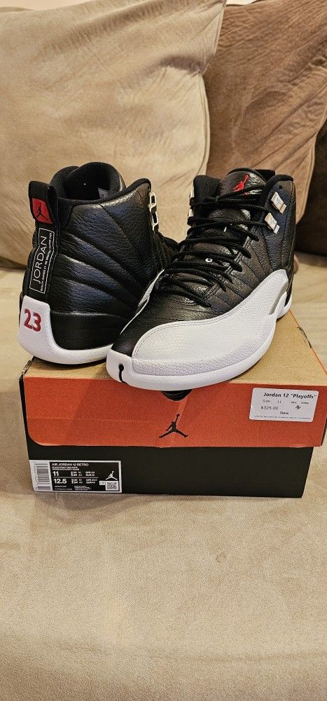 Jordan Retro 12 Playoffs DMP Gratitude Maniere Dusk Dawn Cement