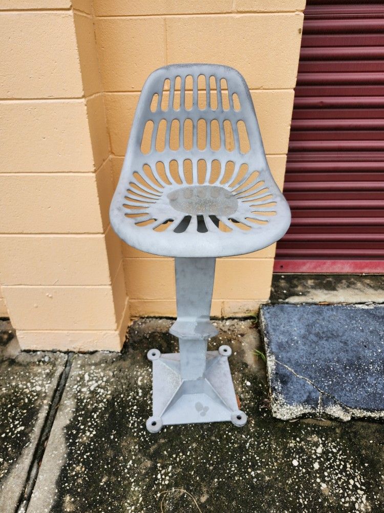 Pair Of Galvanized Chairs