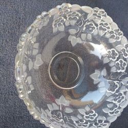NEW MIKASA WALTHER CRYSTAL GLASS CARMEN ROUND BOWL