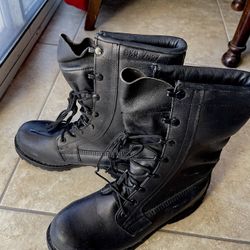 Vibran Tactical WookBoots All Leather Safety Toes 