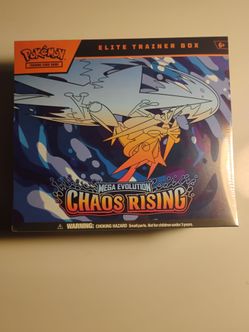Pokémon TCG Mega Evolution Chaos Rising Elite Trainer Box
