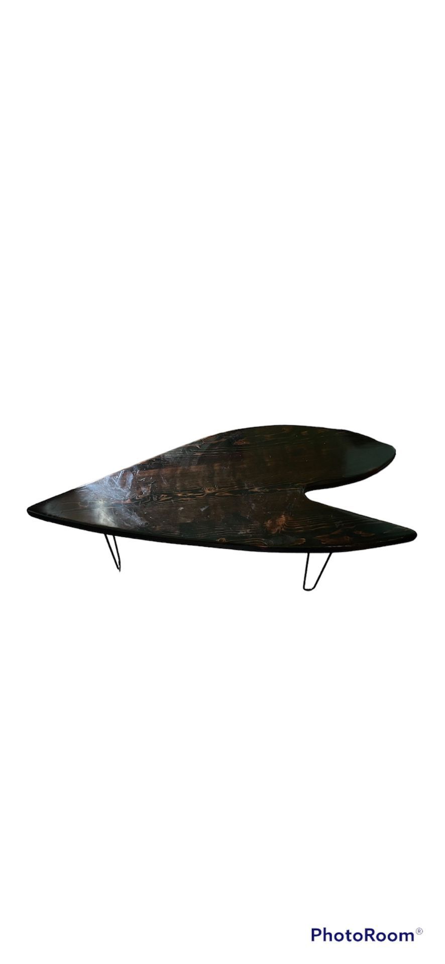 MCM Mid Century Modern Planchette Coffee Side Table