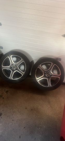 2018 Mercedes CLA wheels