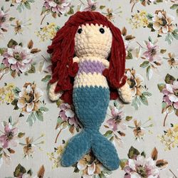 Handmade Crochet The Little Mermaid Plushie