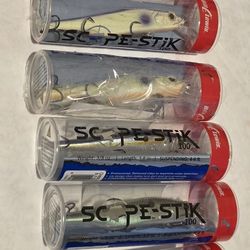 6 Scope Stick Lures