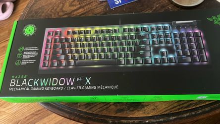 BRAND NEW RAZER BLACK WIDOW V4 X GAMING KEYBOARD