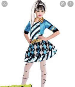 Monster High Girl Costume Frank Stein L 12-14