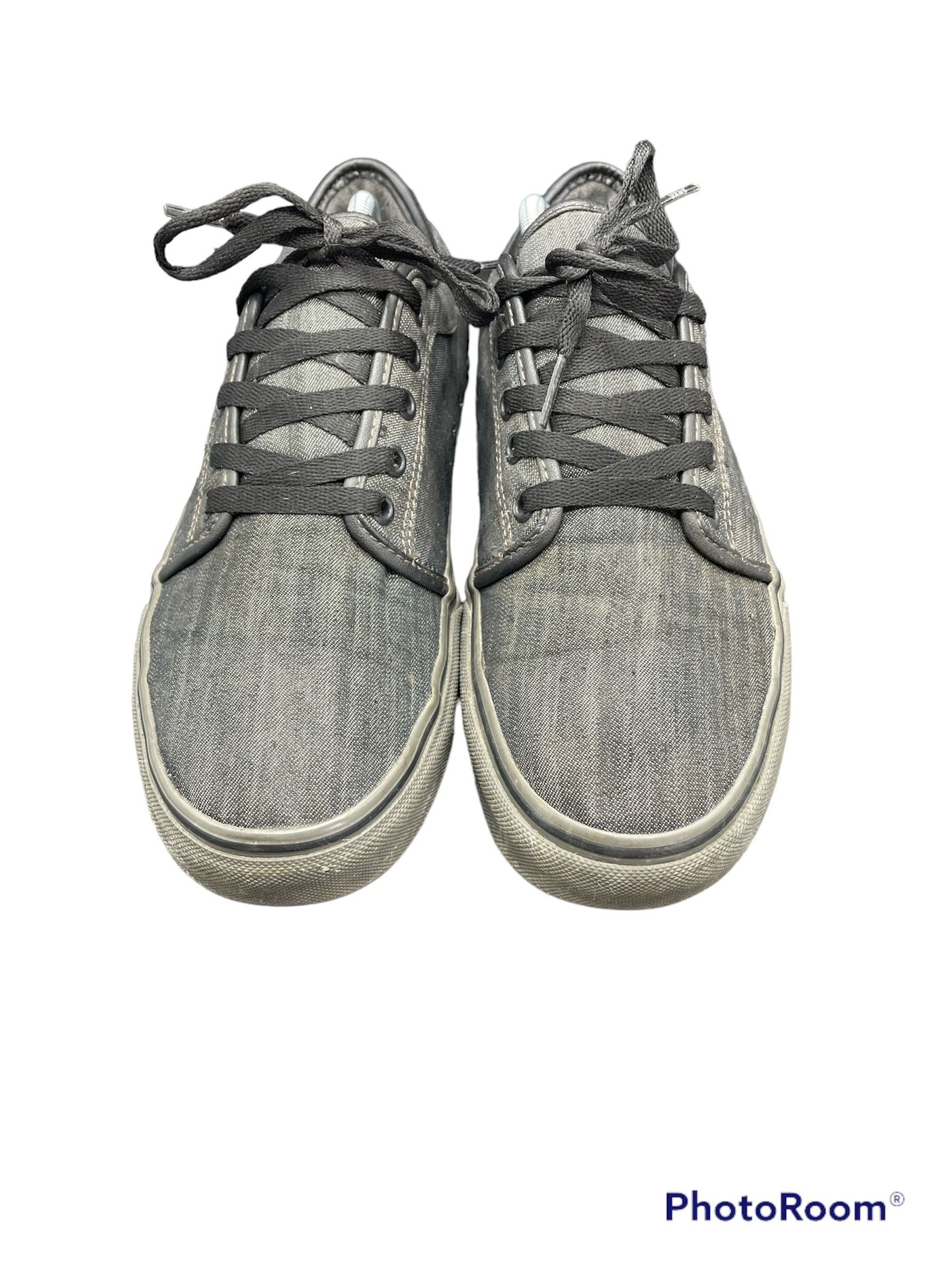 VANS UltraCush HD Pro Mens 10.5 Black Charcoal Skateboard Shoes 
