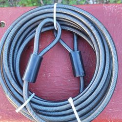 Dog Cable 30ft 3/8 Thick