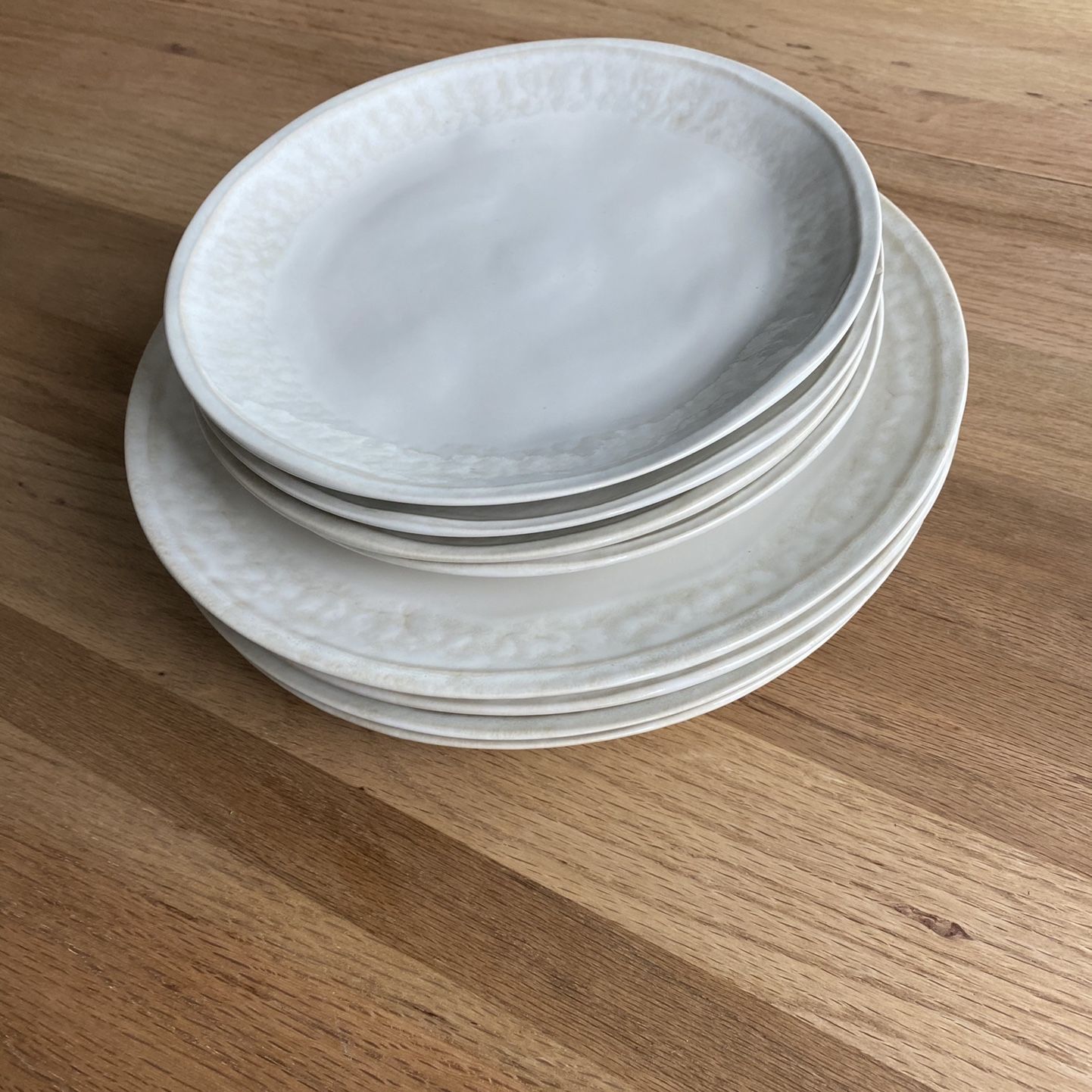 World Market salad & dinner plates