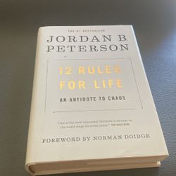 12 Rules For Life An Antidote To Chaos