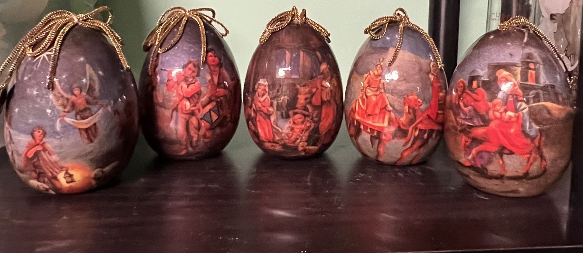 Vintage Christmas Ornaments 1992