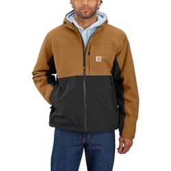 Small Carhartt Men's Storm Defender Relaxed Fit Lightweight Packable Jacket