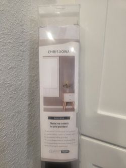 ChrisDowa 100% Black... Black, 55"W x 72" New.