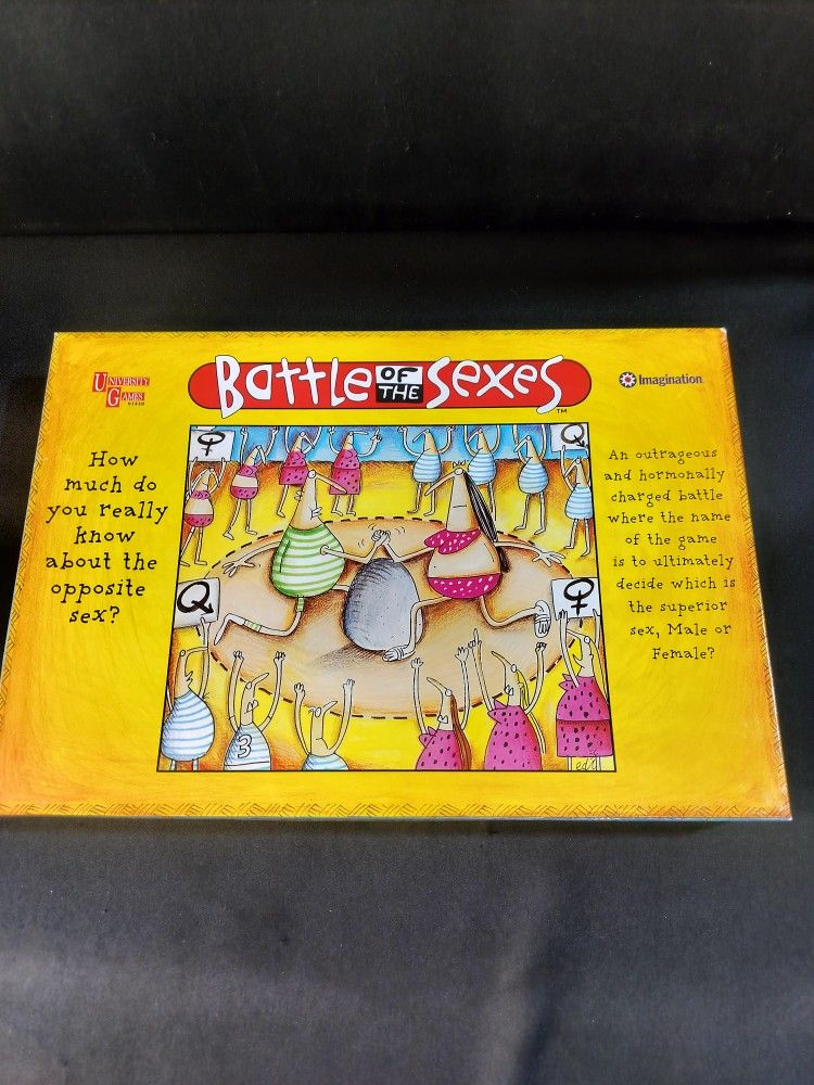 Battle of the Sexes Board Game - 1st Edition 1997 - University Games