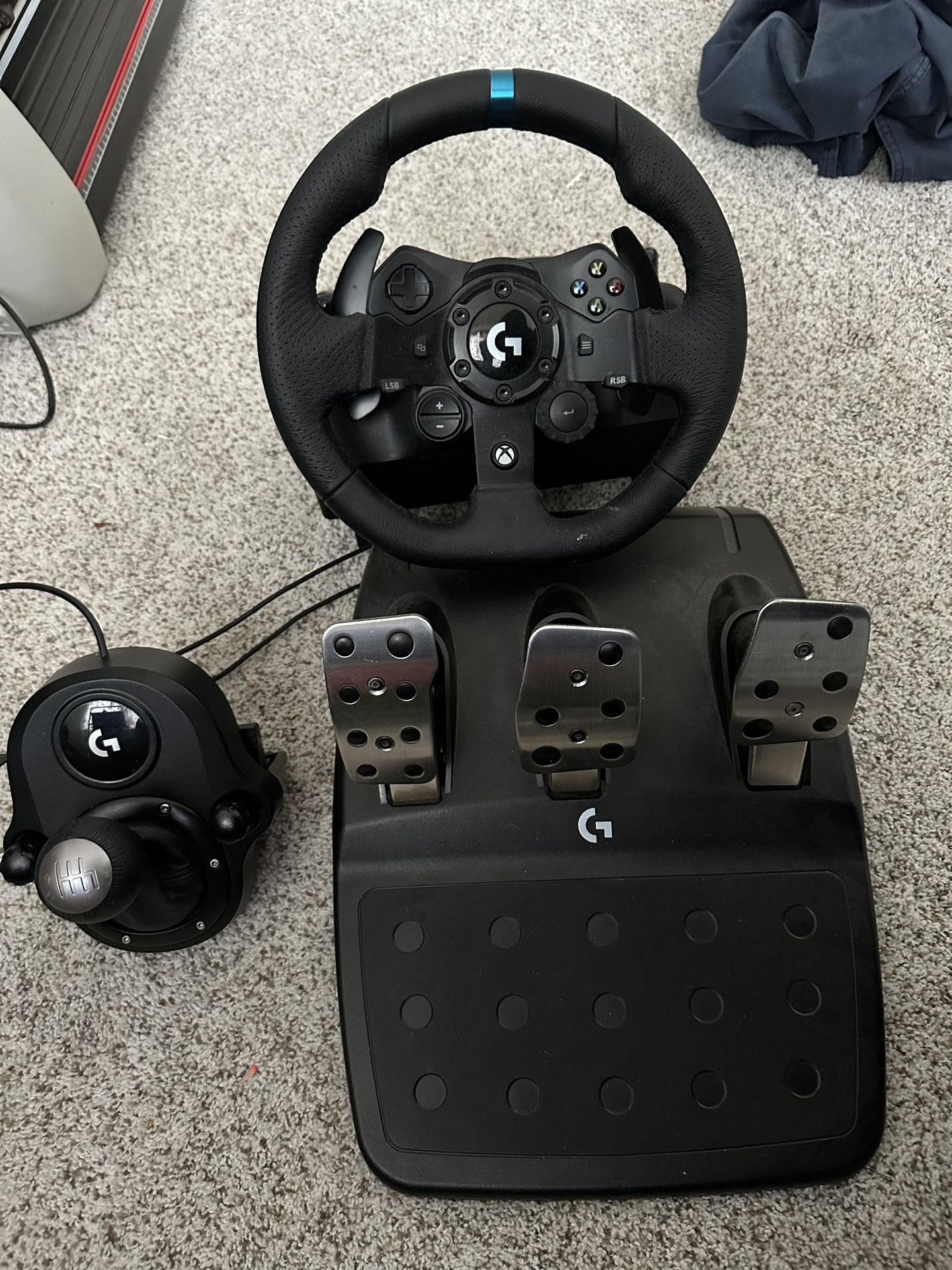 Logitech Steering Wheel And Shifter (Xbox/PC)
