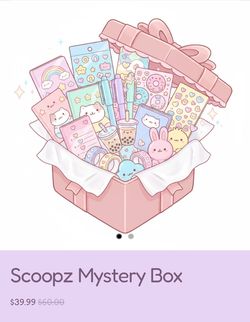 1 mystery scoop + 1 gift