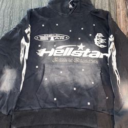 hellstar hoodie size L