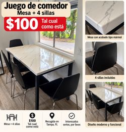 Juego de comedor