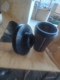 Cold Air Intake Kit with Filter and pulley