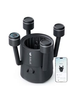 BuVortex V5 Robotic Surface Skimmer Pool Cleaner, App Control, AI Navigation