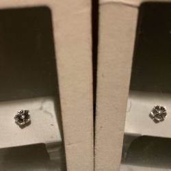Sterling Silver Earrings (flowers)