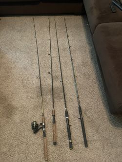 Fishing Rods And Tackle Bag