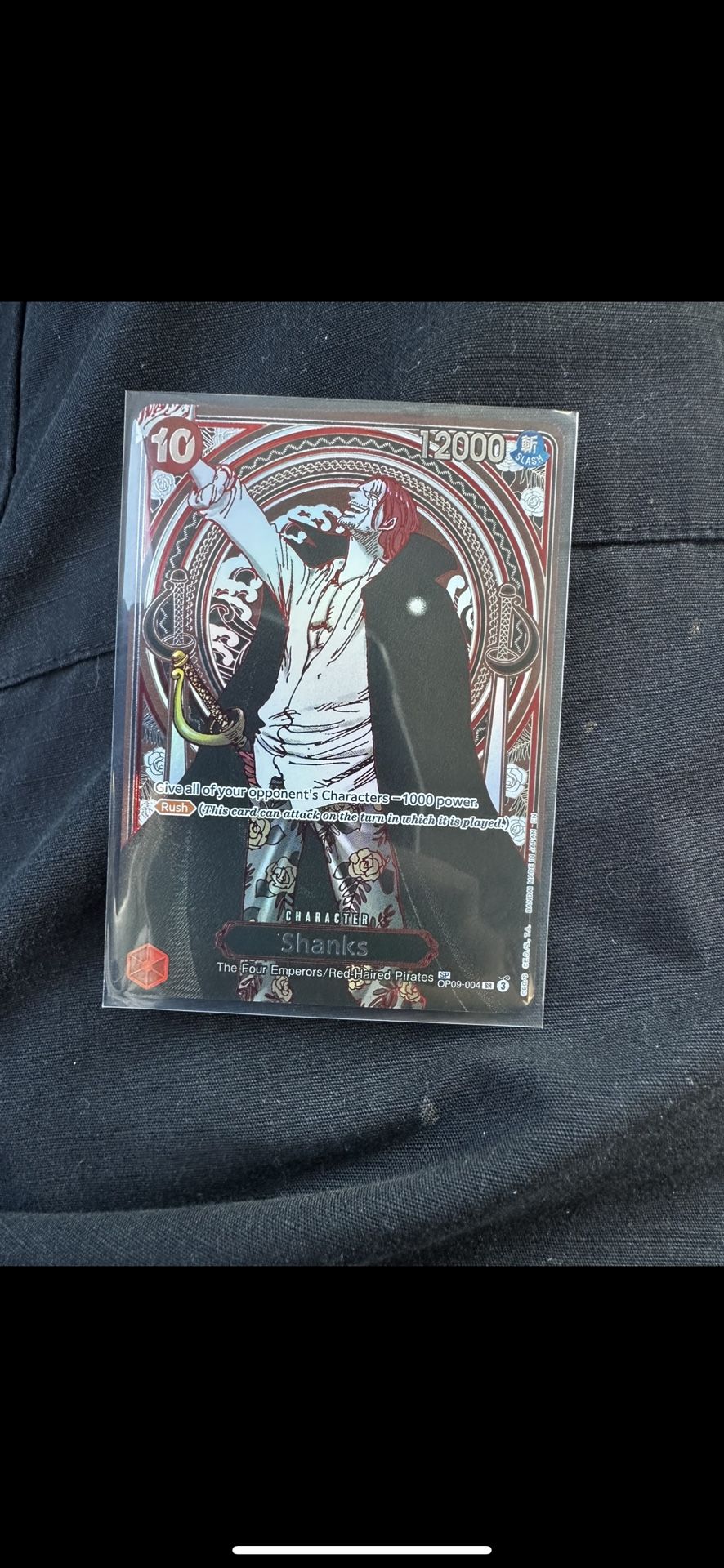 Shanks OP09-004 (Silver) One Piece