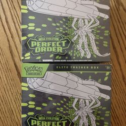 Pokemon Perfect Order ETB x1 3/21/26