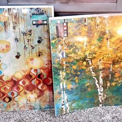 2 Prints New In Package 2ft X 2ft & 22in X 28in
