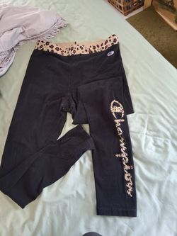 Ladies Medium leopard champion pants