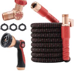 Pocket Hose Ballistic 50 FT Expandable Garden Hose, No-Kink, As Seen on TV