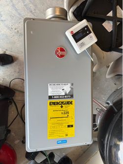 Rheem tankless water heater