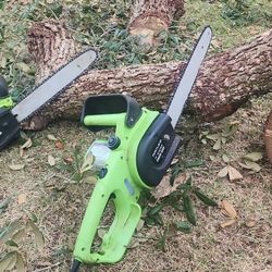 2 ELECTRIC CHAINS SAW $25.each