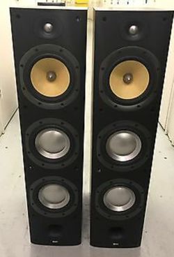 Bowers Wilkins B W DM 604 S3 Floorstanding Speakers Working. for